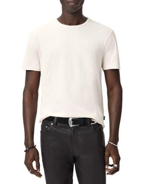 John Varvatos Blaise Wave Organic Cotton T-Shirt - White