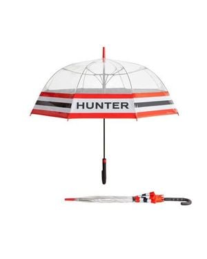 HUNTER Classic Stripe Bubble Umbrella - Red