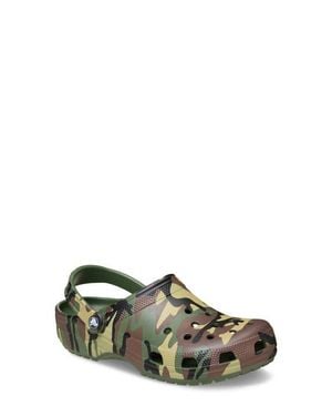 Crocs™ Classic Camo Print Clog - Green