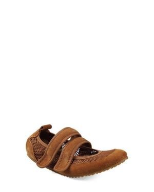 National Comfort Mary Jane Flat - Brown
