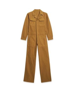 Fortela Vania Cotton Jumpsuit - Brown