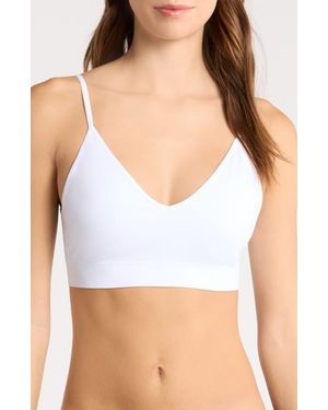 Nordstrom Seamless Bralette - White
