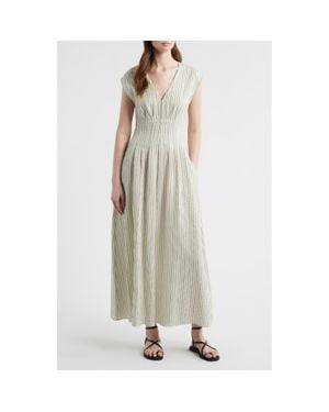 Rag & Bone Ines Variegated Stripe Maxi Dress - Multicolor