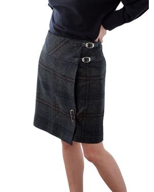 Celtic & Co. Celt Mini Kilt Skirt - Blue