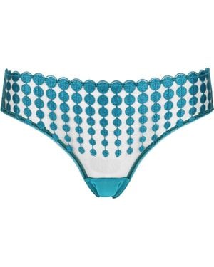 Huit Deco Dots Lace Bikini - Blue