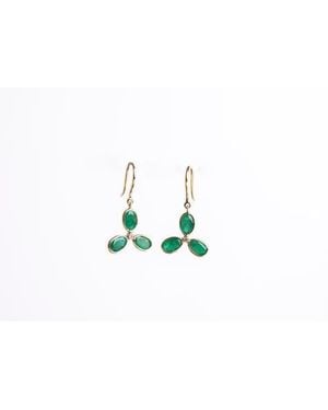 Zuvan Enchanted Forest Earrings - Black