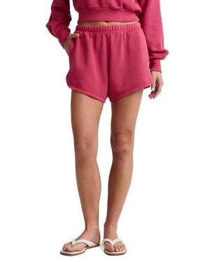 Beyond Yoga Fade Out Sweat Shorts - Red