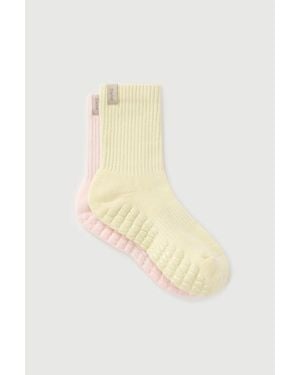 Fraise The Sorbet Set Grip Socks - White