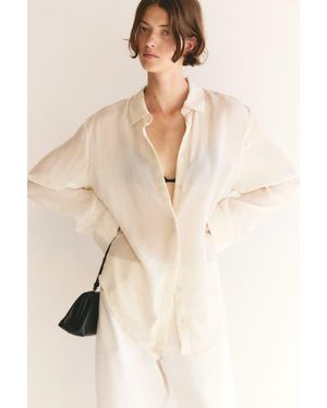 H&M Viscose Shirt - Natural