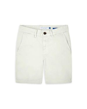 Peter Manning Stretch Chino Shorts 7 Inch - White
