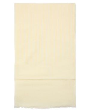 Mango Cotton Blend Scarf - Natural