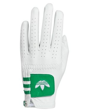 adidas Originals Leather Golf Glove - White
