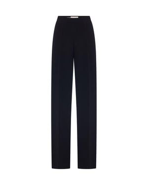 Maison Common Wide Leg Travel Save Pants - Blue