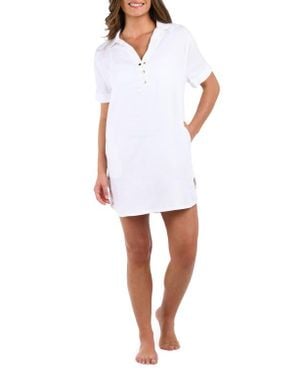 La Blanca Delphine Cover-Up Shift - White