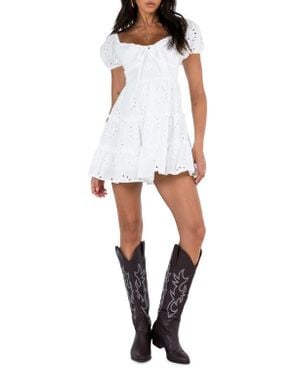 Princess Polly Lavine Minidress - White