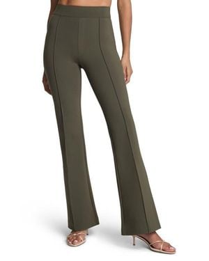 Spanx Spanxsmooth Perfectfit Ponte Flare Pants - Green