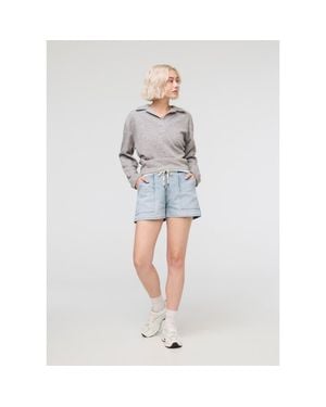 DUER Performance Denim Harbour Short - Gray