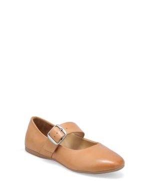 Miz Mooz Kaity Mary Jane Flat - Brown