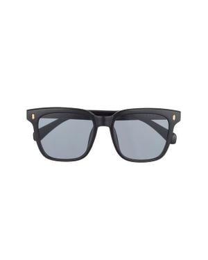 Aire Luna 54Mm Square Sunglasses - Black