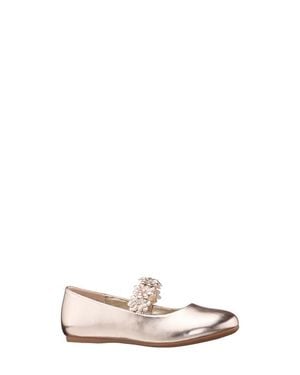Nina Kids' Rozy Mary Jane Flat - White