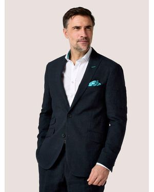 Koy Clothing Linen Blazer - Blue