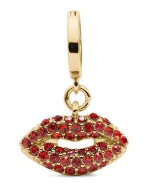 Kate Spade Pavé Lips Charm - Red