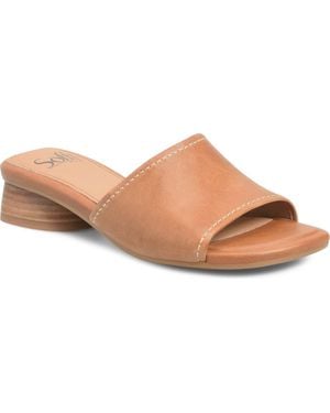 Söfft Sahara Slide Sandal - Brown