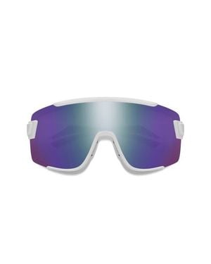 Smith Wildcat 135Mm Chromapop Shield Sunglasses - Blue