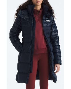 The North Face The Ruby Water Repellent 600 Fill Power Down Parka - Blue