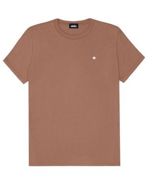 Alix Lil Star Lightweight Jersey Tee - Brown