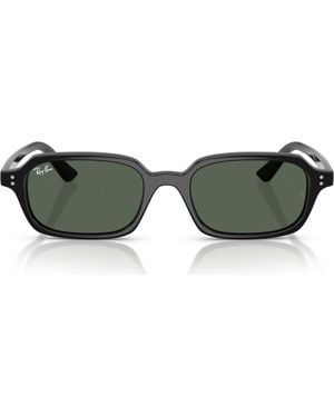 Ray-Ban Zuri 52Mm Rectangle Sunglasses - Brown