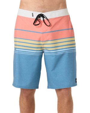 O'neill Sportswear Hyperfreak Heat Stripe Swim Trunks - Blue
