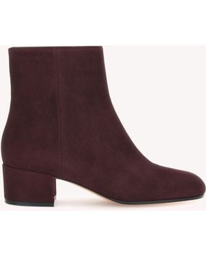 Gianvito Rossi Joelle 45 Booties - Purple