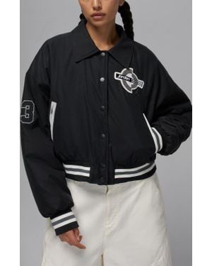 Nike Brooklyn Varsity Coach's Jacket - Black