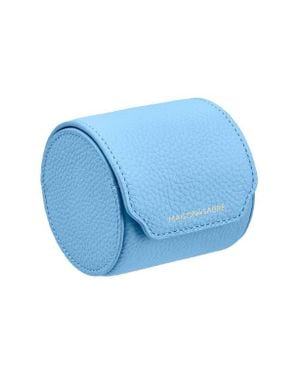 Maison De Sabre Leather Watch Roll - Blue