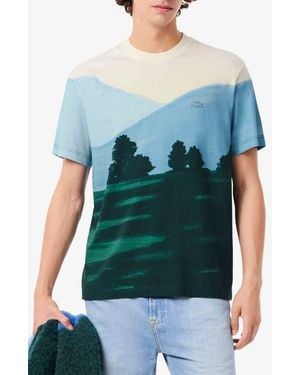 Lacoste Mountain Graphic T-Shirt - Green