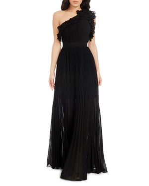 sachin and babi light blue dress Ciara one shoulder black dress  Gasp Boutique