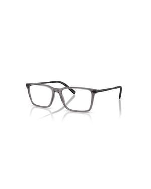 ARMANI EXCHANGE 54Mm Rectangle Optical Glasses - Gray