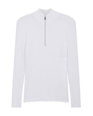 Anatomie Stacey Ribbed Sweater - White