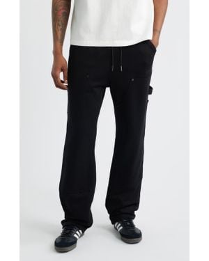 Criminal Damage Jersey Utility Track Pants - Black