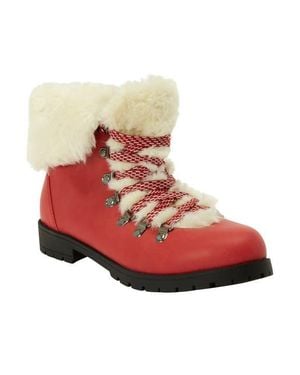 Comfortview The Arctic Bootie - Red
