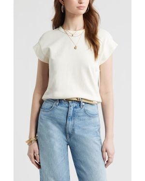 Treasure & Bond Drop Shoulder T-Shirt - Blue