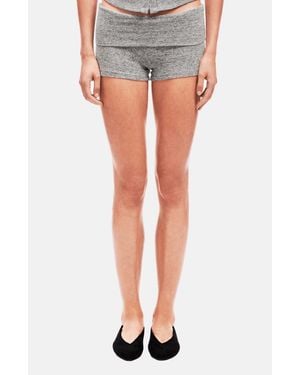 OW Collection Rue Knit Shorts - Blue