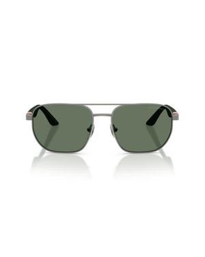 Emporio Armani Kids' 51Mm Square Sunglasses - Green