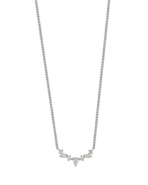 Bony Levy Getty Diamond Pendant Necklace - White