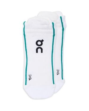 On Shoes Court Low Ankle Socks - Blue