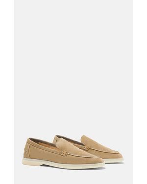 SCAROSSO Ludovica Woven Loafers - Natural