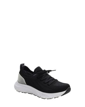 Alegria By Pg Lite Regale Knit Sneaker - Black