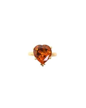 Fry Powers Heart Ring - White