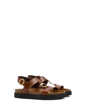 Barbour Gwen Slingback Sandal - Brown